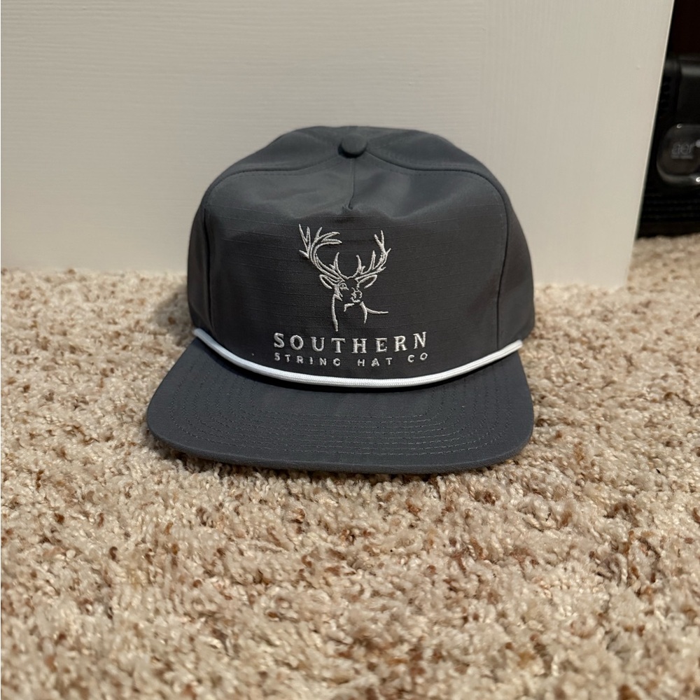 Gray Southern String Hat Co Cap
